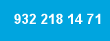 932 218 14 71 932 218 14 71